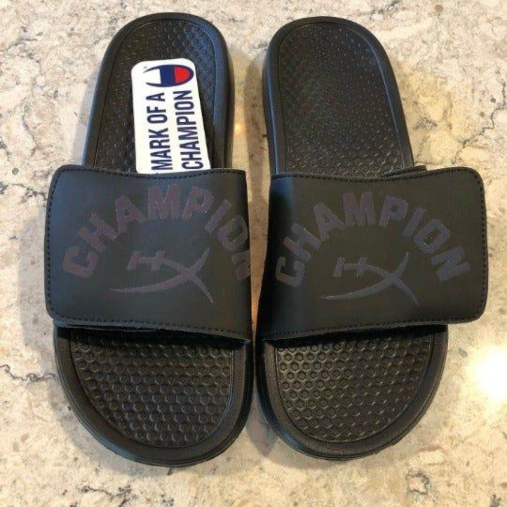 Exclusive HyperX x Champion Slides S/M